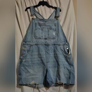 NWT Gap short overalls XL